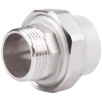 Американка PPR 32-1" ЗР Alfa Plast